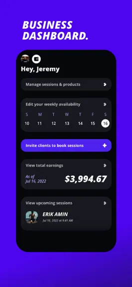 Game screenshot TRAINR - Scheduling & Payments apk