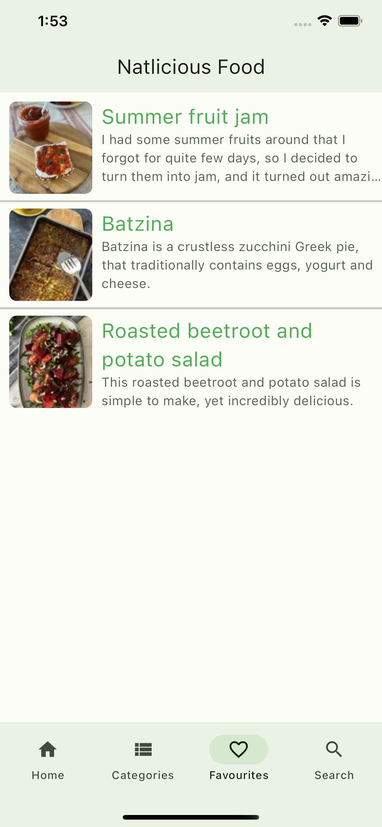 Natlicious Food