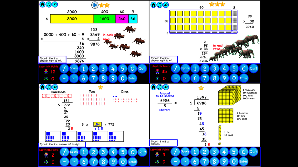 #2. 4th Grade Math School Edition (iOS) 由: Math Galaxy