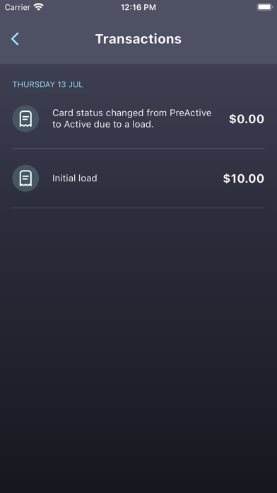 Vault Payments Screenshot