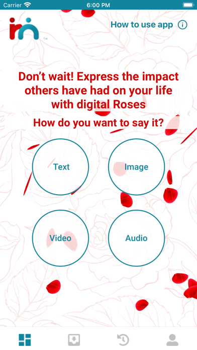 Roses Now - Share Gratitude Screenshot