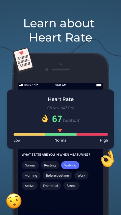 Pulse Checker - Heart Rate. Screenshot