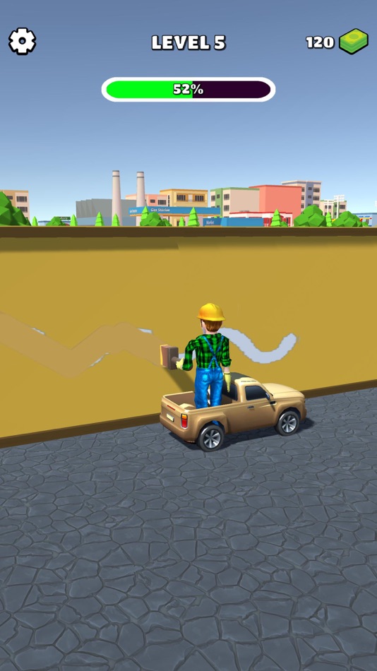 #5. Wall Painter 3D (iOS) Podle: Atakan Cakir