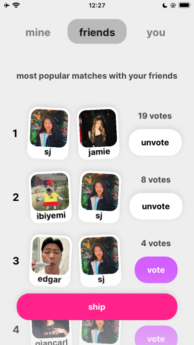 matchbox: ship ur friends Screenshot
