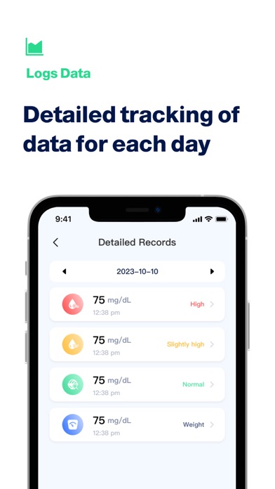 Diabetes App - Screenshot