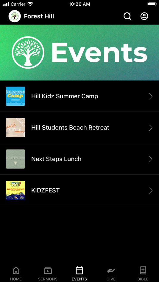#3. Forest Hill COG (iOS) 由: FOREST HILL CHURCH OF GOD