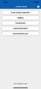 Lineman Guide screenshot #1 for iPhone