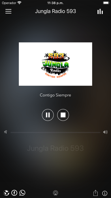 Jungla Radio 593 Screenshot 1 - AppWisp.com Jungla Radio 593 Screenshot 1 - AppWisp.com