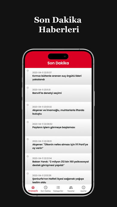 RHA AJANS - Son Dakika Haber Screenshot