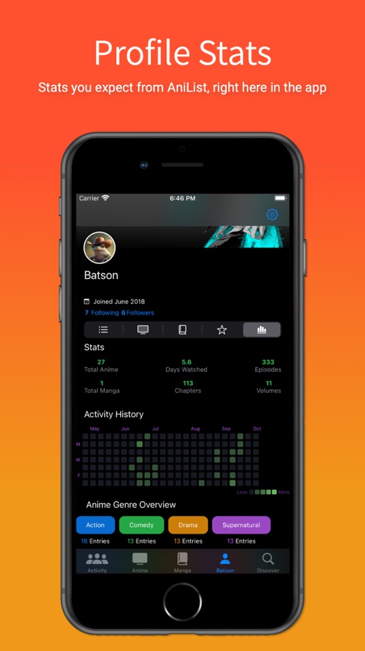 #5. Risuto for AniList (iOS) 由: Batson Seales