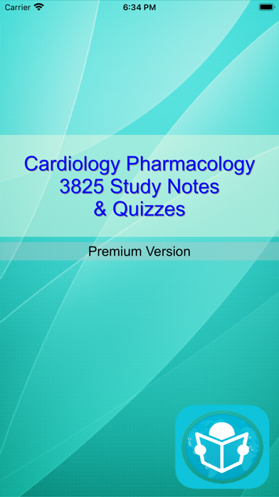 Cardiology Pharmacology Review Screenshot