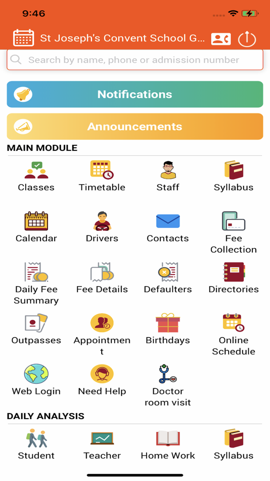#2. St Joseph Conv School Goraya (iOS) โดย: Radical Point LLP