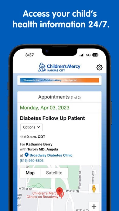 MyChildrensMercy Screenshot