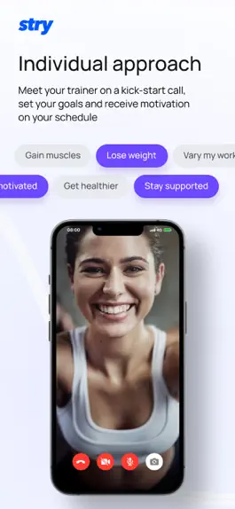 Game screenshot Stry: Online Personal Trainer apk