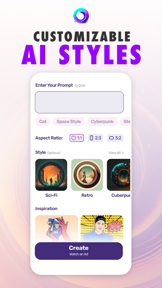 #5. Art AI Generator (iOS) By: Tal Feigel