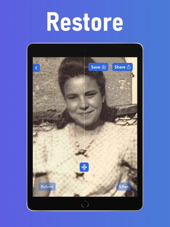 RedoImage: Photo Enhancement iPad screenshot 1 - Photo & Video app