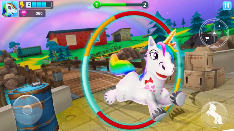 Baby Unicorn : Simulator Games screenshot-3