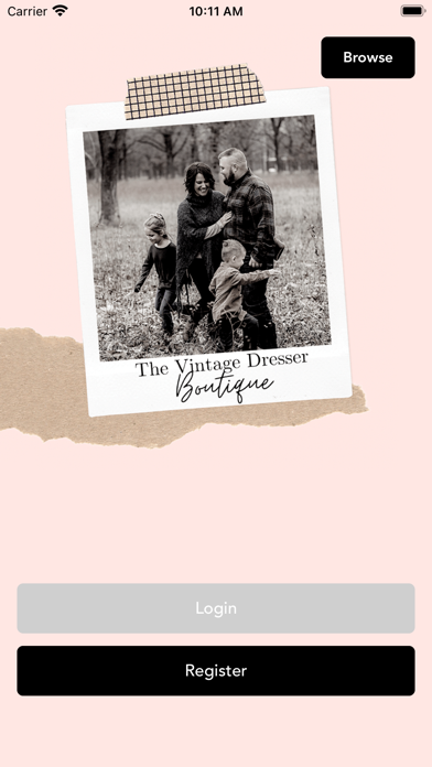 The Vintage Dresser Boutique Screenshot