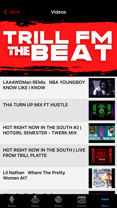 TRILL FM Screenshot