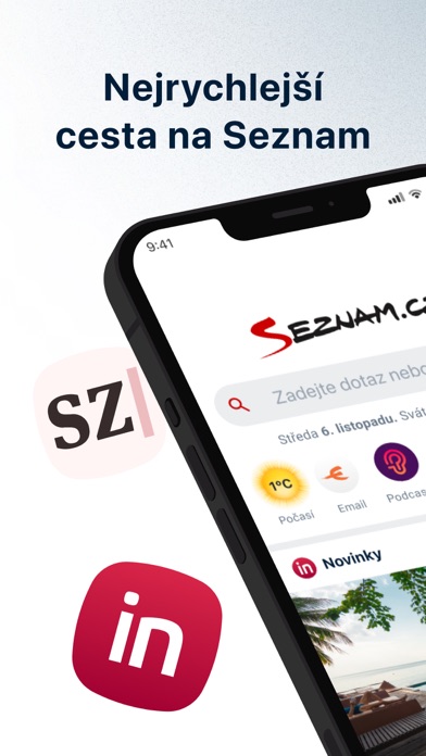 Seznam.cz Screenshot