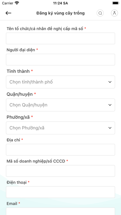 Screenshot #3 pour CSDL TRỒNG TRỌT