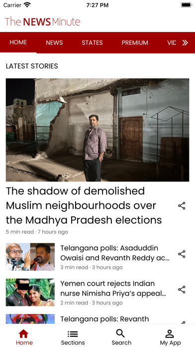 The News Minute Screenshot