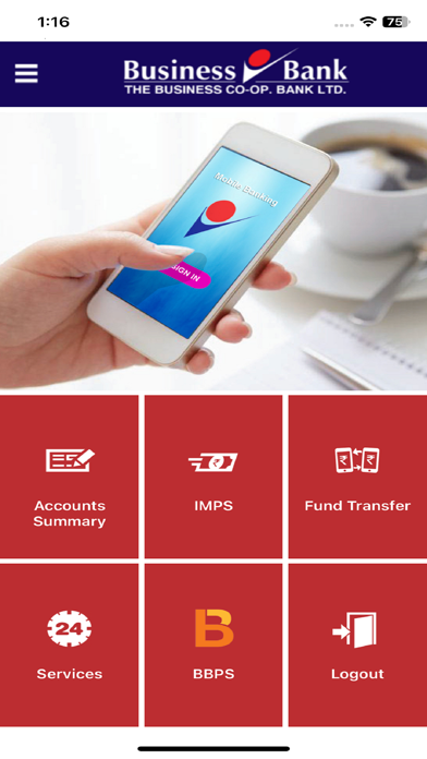 Screenshot #2 pour Business Bank App