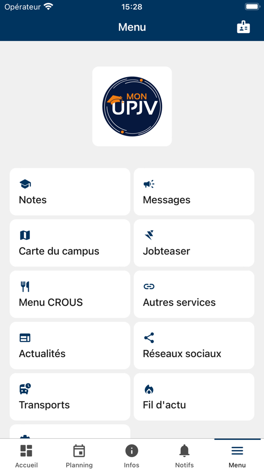 #4. MonUPJV (iOS) 由: UNIVERSITE DE PICARDIE JULES VERNE