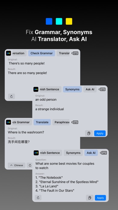 TextMaster AI Keyboard Screenshot