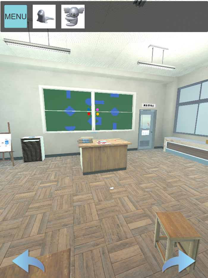 美術室からの脱出