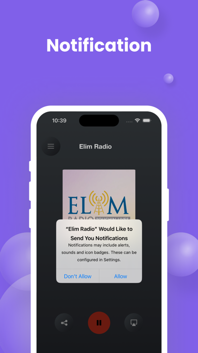 Elim Radio UK Screenshot