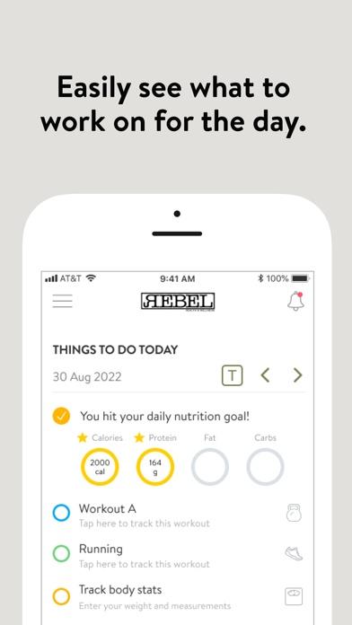 Rebel Health Screenshot