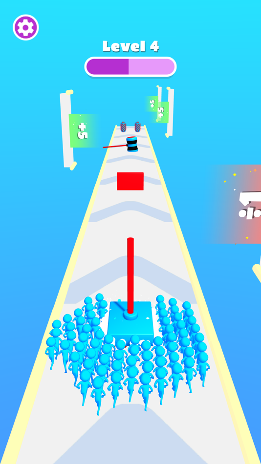 #5. Crowd Run Master 3D (iOS) 由: Ahmet Ikbal Adlig