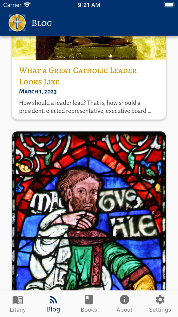 Daily Litany of Saints