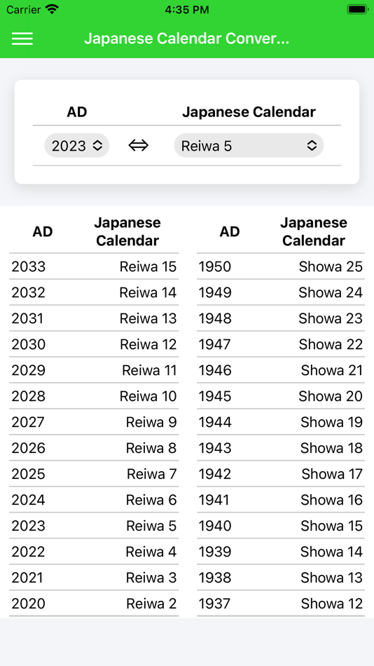 #3. Age Calculator Simple (iOS) 由: Kouji Yamauchi
