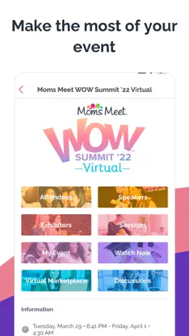 Game screenshot WOW Events by Moms Meet & KIWI apk