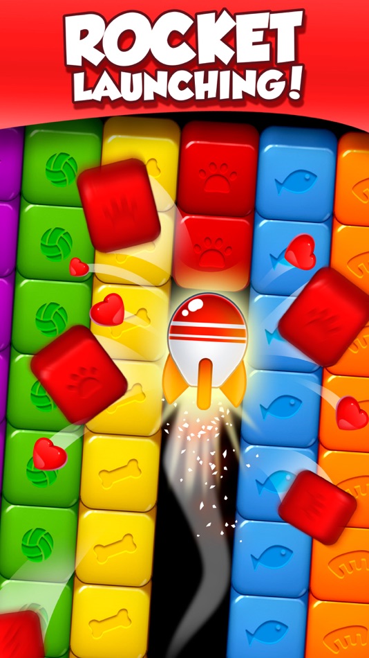 #2. Kitten Cube Blast (iOS) โดย: One Up Games Studio