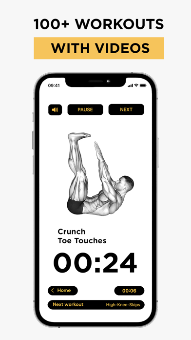 Muscle Gain Gym & Home Workout Screenshot