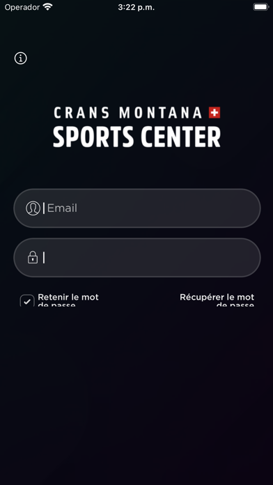 Crans Montana Sports Center Screenshot