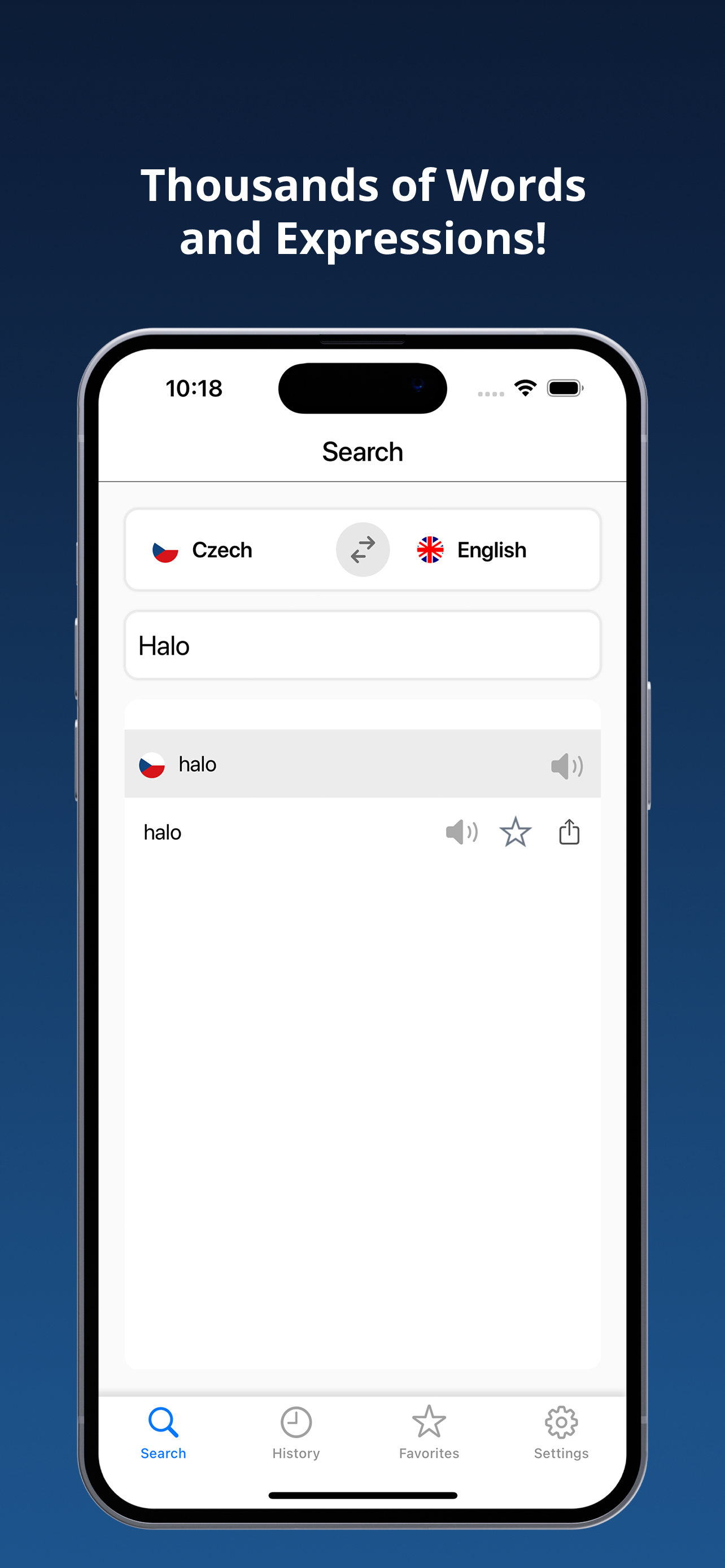English Czech Dictionary + screenshot 2