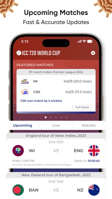 T20 World Cup live scores Screenshot 3 - AppWisp.com