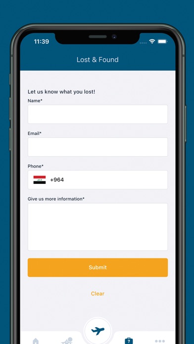 Erbil International Airport Screenshot