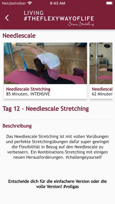 Sisers Stretching Screenshot
