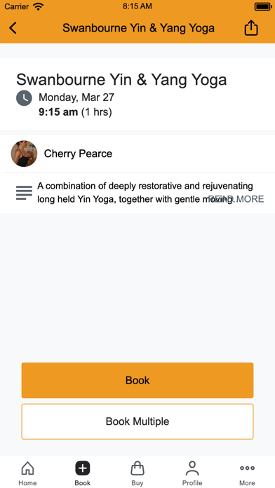 Horizon Yoga Screenshot