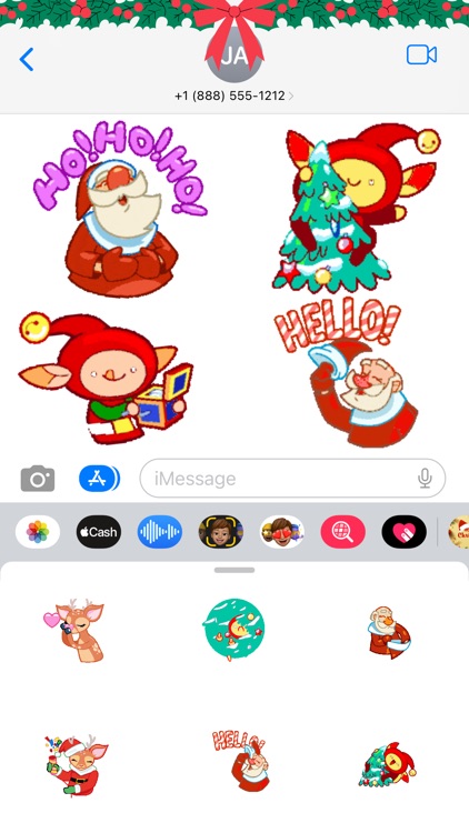 Christmas Animated Stickers ^^