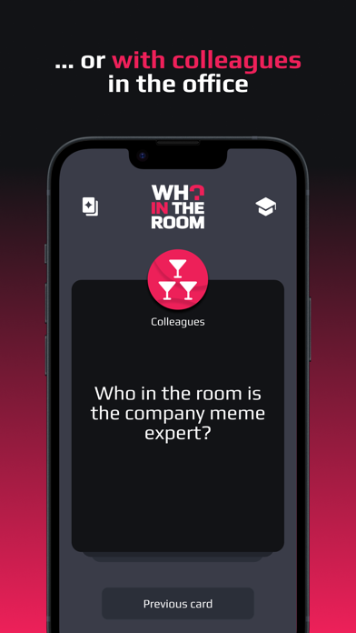 Who in the room? Screenshot