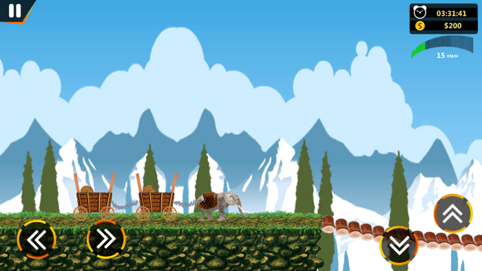 Cargo Loader Mountain Driving