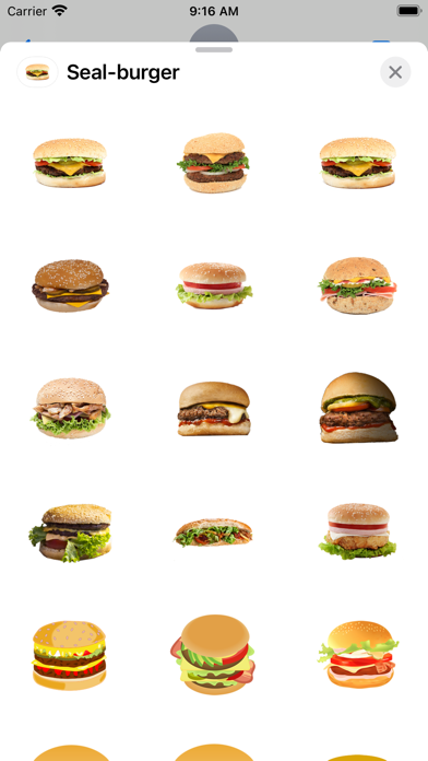 Screenshot #1 pour sceau burger