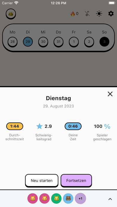 Nodo: Logik Kreuzworträtsel Screenshot