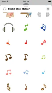 music love sticker iphone screenshot 3